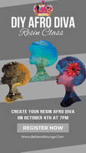 Load image into Gallery viewer, Create Your Resin Afro Diva